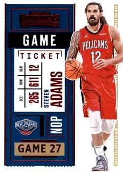 2020-21 Panini Contenders - Game Ticket Red #40 Steven Adams Front