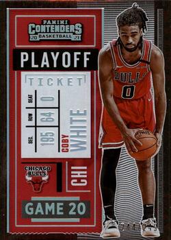 2020-21 Panini Contenders - Playoff Ticket #44 Coby White Front