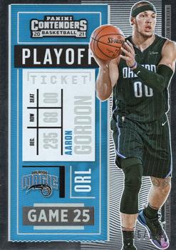 2020-21 Panini Contenders - Playoff Ticket #83 Aaron Gordon Front