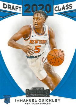 2020-21 Panini Contenders - 2020 Draft Class Contenders #10 Immanuel Quickley Front