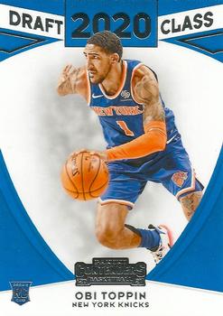 2020-21 Panini Contenders - 2020 Draft Class Contenders #19 Obi Toppin Front