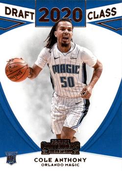 2020-21 Panini Contenders - 2020 Draft Class Contenders #23 Cole Anthony Front