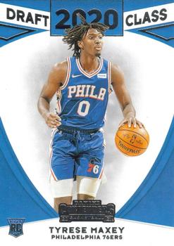 2020-21 Panini Contenders - 2020 Draft Class Contenders #26 Tyrese Maxey Front