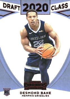 2020-21 Panini Contenders - 2020 Draft Class Contenders Red #20 Desmond Bane Front