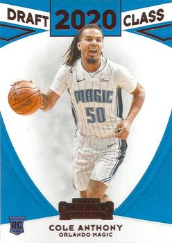 2020-21 Panini Contenders - 2020 Draft Class Contenders Red #23 Cole Anthony Front