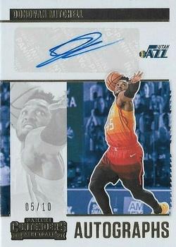 2020-21 Panini Contenders - Contenders Autographs Gold #CA-DMI Donovan Mitchell Front