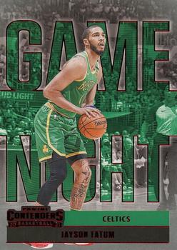 2020-21 Panini Contenders - Game Night Ticket Red #17 Jayson Tatum Front