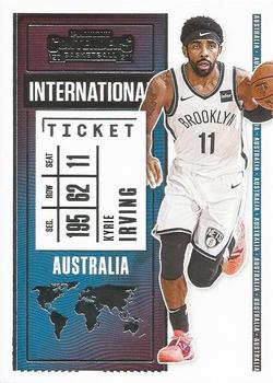 2020-21 Panini Contenders - International Ticket #3 Kyrie Irving Front