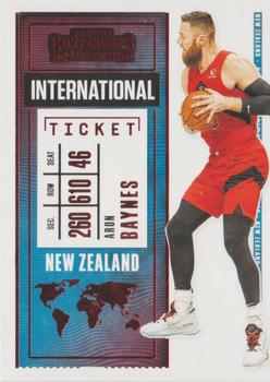 2020-21 Panini Contenders - International Ticket Red #1 Aron Baynes Front