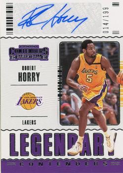 2020-21 Panini Contenders - Legendary Contenders Autographs #LC-RHO Robert Horry Front