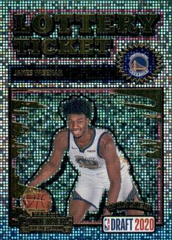 2020-21 Panini Contenders - Lottery Ticket #10 James Wiseman Front
