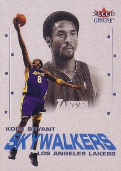 2001-02 Fleer Genuine - Skywalkers #4 SW Kobe Bryant Front