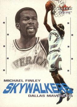 2001-02 Fleer Genuine - Skywalkers #8 SW Michael Finley Front