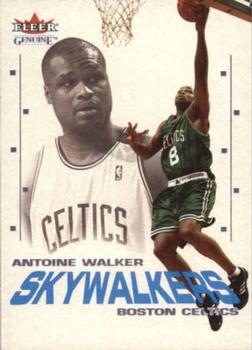 2001-02 Fleer Genuine - Skywalkers #12 SW Antoine Walker Front