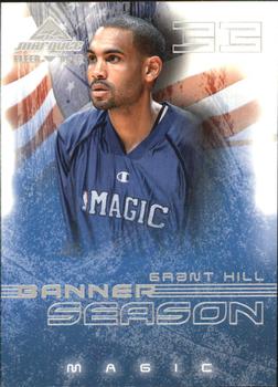 2001-02 Fleer Marquee - Banner Season #9 BS Grant Hill Front