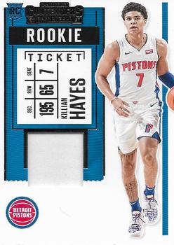 2020-21 Panini Contenders - Rookie Ticket Swatches #RS-KHY Killian Hayes Front