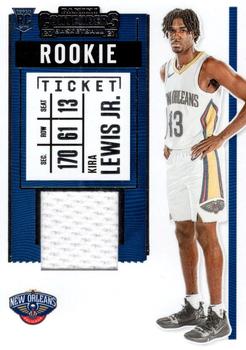 2020-21 Panini Contenders - Rookie Ticket Swatches #RS-KLJ Kira Lewis Jr. Front