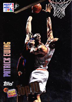 1997-98 Topps - NBA Inside Stuff Top 10 #IS4 Patrick Ewing Front