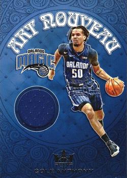 2020-21 Panini Court Kings - Art Nouveau #AN-COL Cole Anthony Front