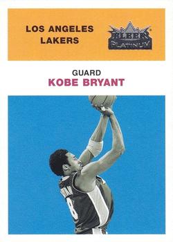 2001-02 Fleer Platinum - Anniversary Edition #13 Kobe Bryant Front