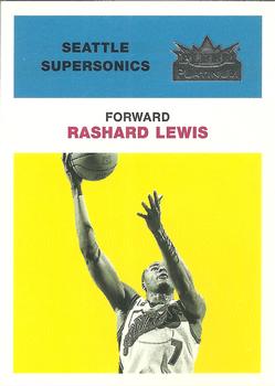 2001-02 Fleer Platinum - Anniversary Edition #82 Rashard Lewis Front