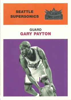 2001-02 Fleer Platinum - Anniversary Edition #53 Gary Payton Front