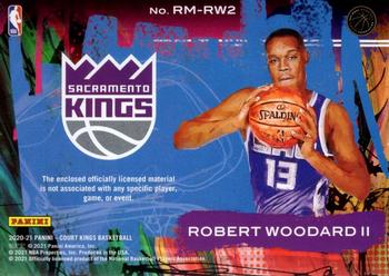2020-21 Panini Court Kings - Rookie Expression Memorabilia #RM-RW2 Robert Woodard II Back
