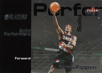 2001-02 Fleer Premium - Solid Performers #5 SP Scottie Pippen Front