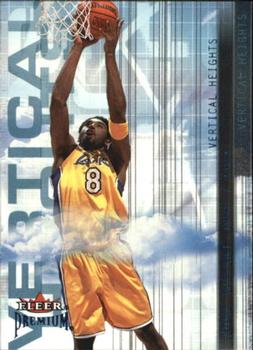 2001-02 Fleer Premium - Vertical Heights #21 VH Kobe Bryant Front