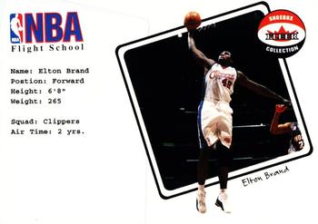2001-02 Fleer Shoebox - NBA Flight School #8 FS Elton Brand Front