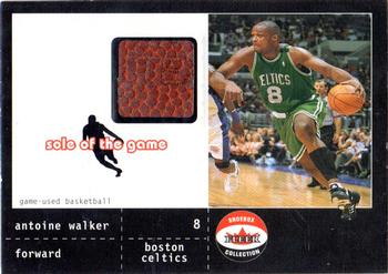 2001-02 Fleer Shoebox - Sole of the Game Ball #NNO Antoine Walker Front