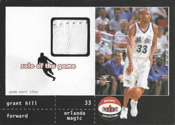2001-02 Fleer Shoebox - Sole of the Game Shoe #NNO Grant Hill Front