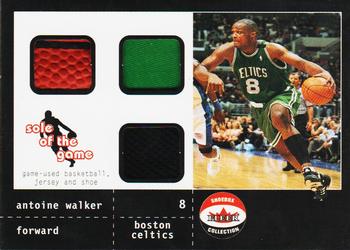 2001-02 Fleer Shoebox - Sole of the Game Triple #NNO Antoine Walker Front