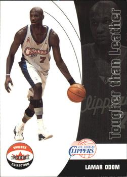 2001-02 Fleer Shoebox - Tougher Than Leather #20 TL Lamar Odom Front
