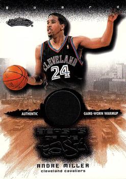2001-02 Fleer Showcase - Beasts of the East #NNO Andre Miller Front