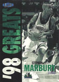 1997-98 Ultra #263 Stephon Marbury Front