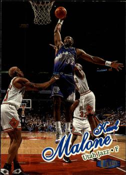 1997-98 Ultra #12 Karl Malone Front