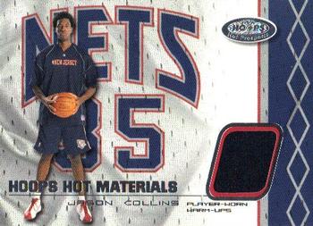 2001-02 Hoops Hot Prospects - Hoops Hot Materials #HMJC Jason Collins Front