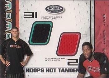 2001-02 Hoops Hot Prospects - Hoops Hot Tandems #SBEC Shane Battier / Eddy Curry Front