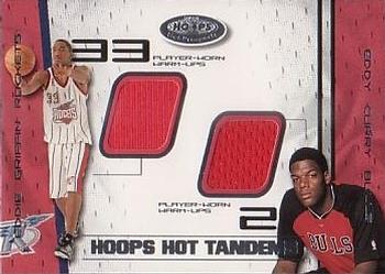 2001-02 Hoops Hot Prospects - Hoops Hot Tandems #EGEC Eddie Griffin / Eddy Curry Front