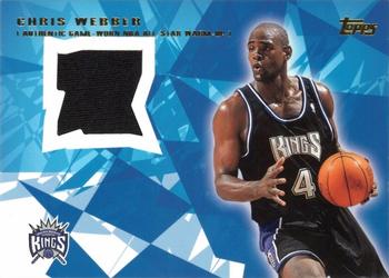 2001-02 Topps - All-Star Remnants #TR-CW Chris Webber Front