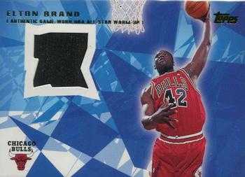 2001-02 Topps - All-Star Remnants #TR-EB Elton Brand Front