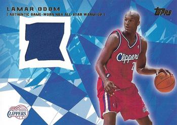 2001-02 Topps - All-Star Remnants #TR-LO Lamar Odom Front