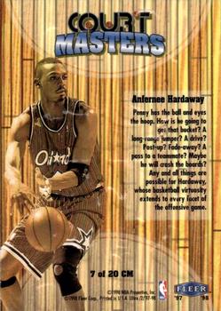 1997-98 Ultra - Court Masters #7 CM Anfernee Hardaway Back