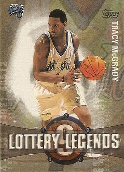 2001-02 Topps - Lottery Legends #LL9 Tracy McGrady Front