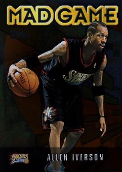 2001-02 Topps - Mad Game #MG1 Allen Iverson Front