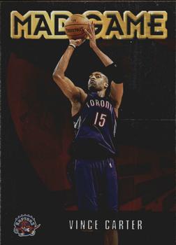 2001-02 Topps - Mad Game #MG4 Vince Carter Front