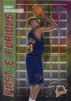 2001-02 Topps Chrome - Fast and Furious #FF14 Jason Richardson Front