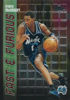 2001-02 Topps Chrome - Fast and Furious #FF03 Tracy McGrady Front
