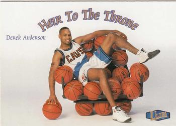 1997-98 Ultra - Heir to the Throne #1 HT Derek Anderson Front